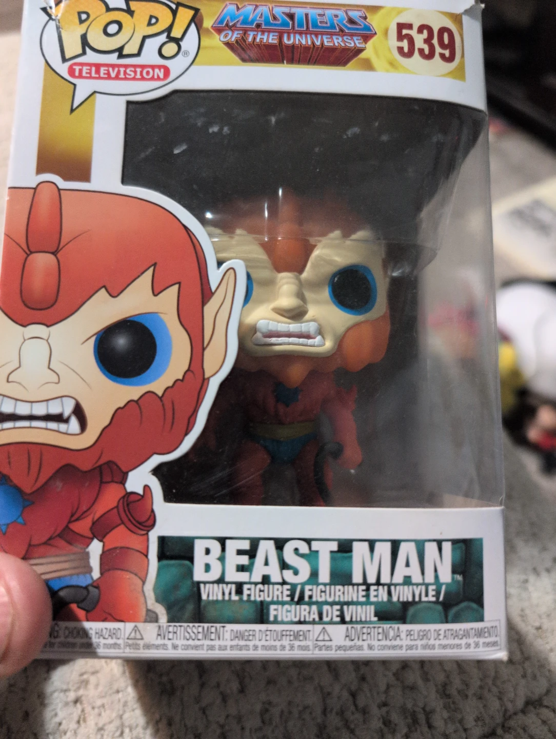 Funko Pop! Masters of the Universe Beast Man Vinyl Figure #539