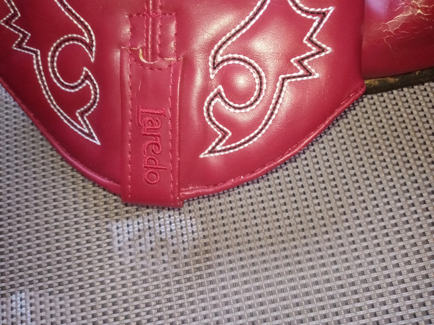 Laredo Red Cowboy Boots Child Size 3D - photo 3