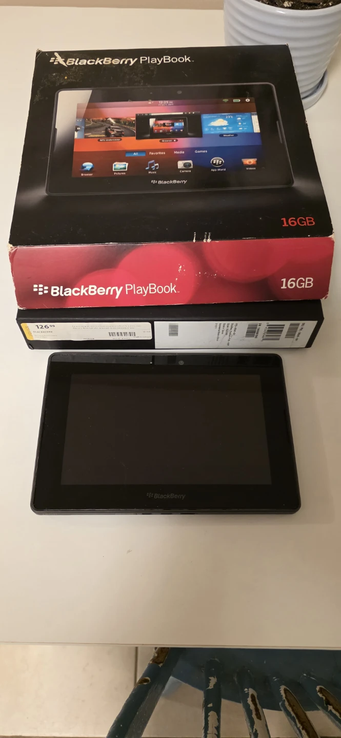 BlackBerry PlayBook 16GB Tablet with Box