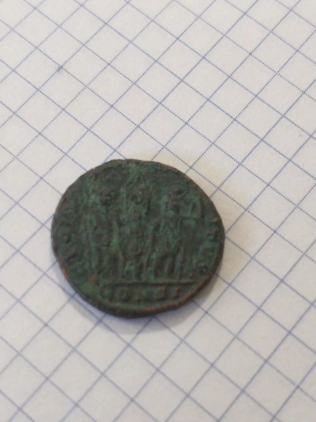 Nice 337-350 AD Constans ancient Roman coin - photo 5