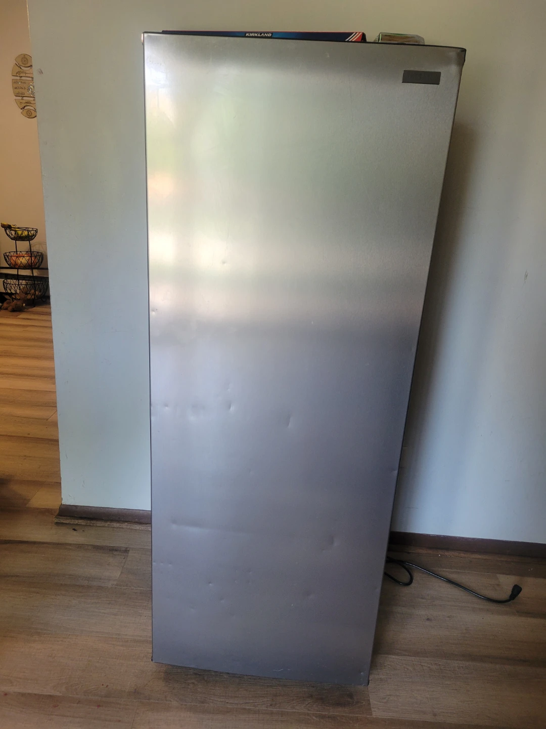Stainless Steel Upright Freezer