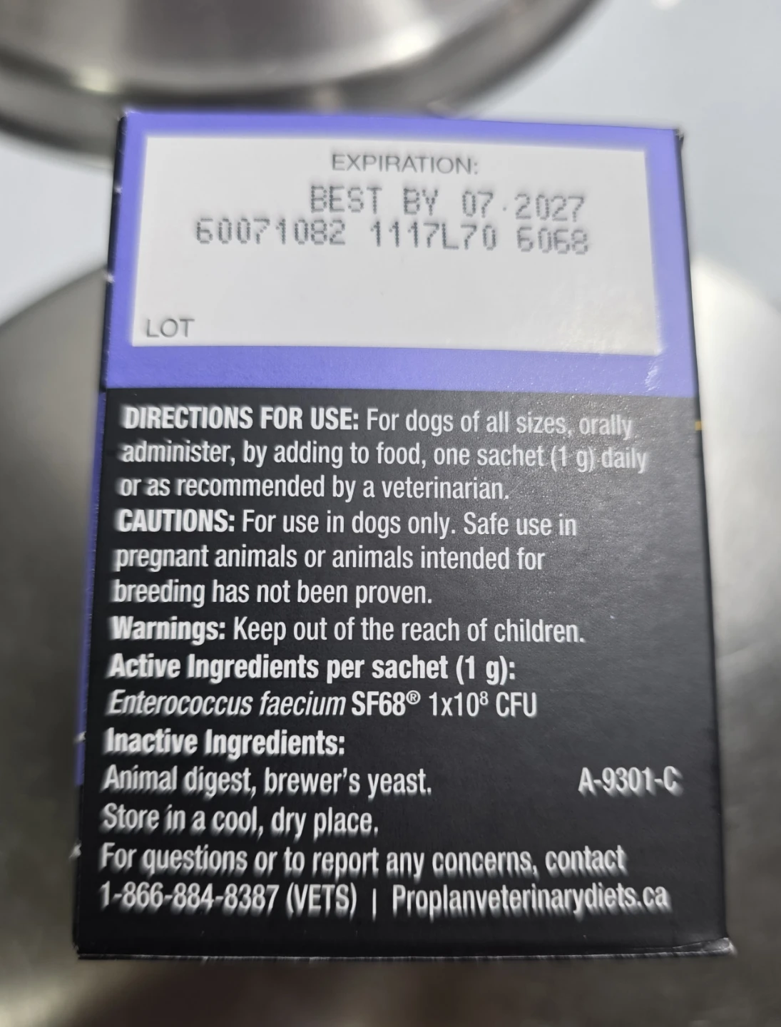 Purina Pro Plan FortiFlora Canine Probiotic Supplement 20 pack - photo 3