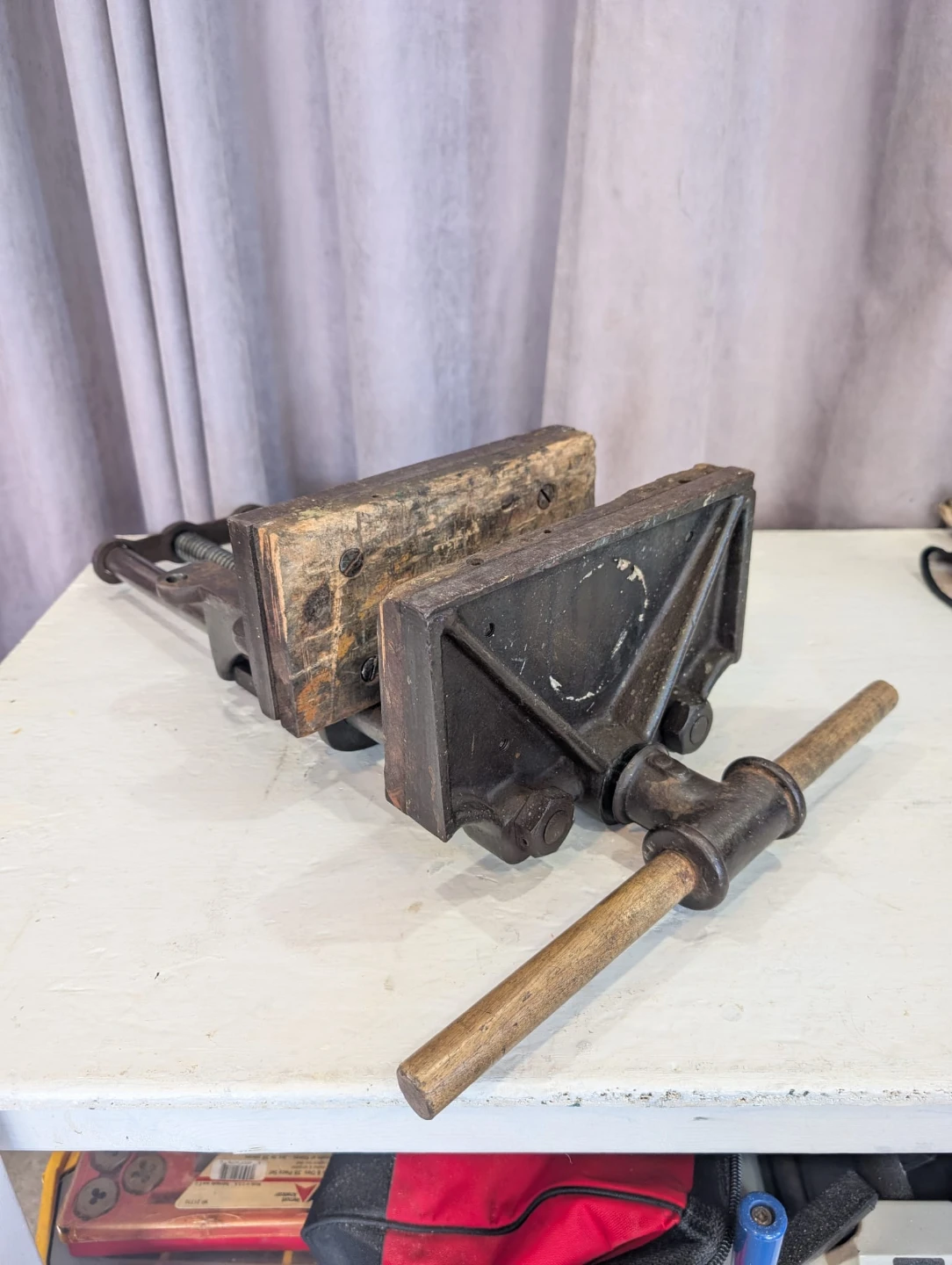 Large Woodworking Bench Vise 10"