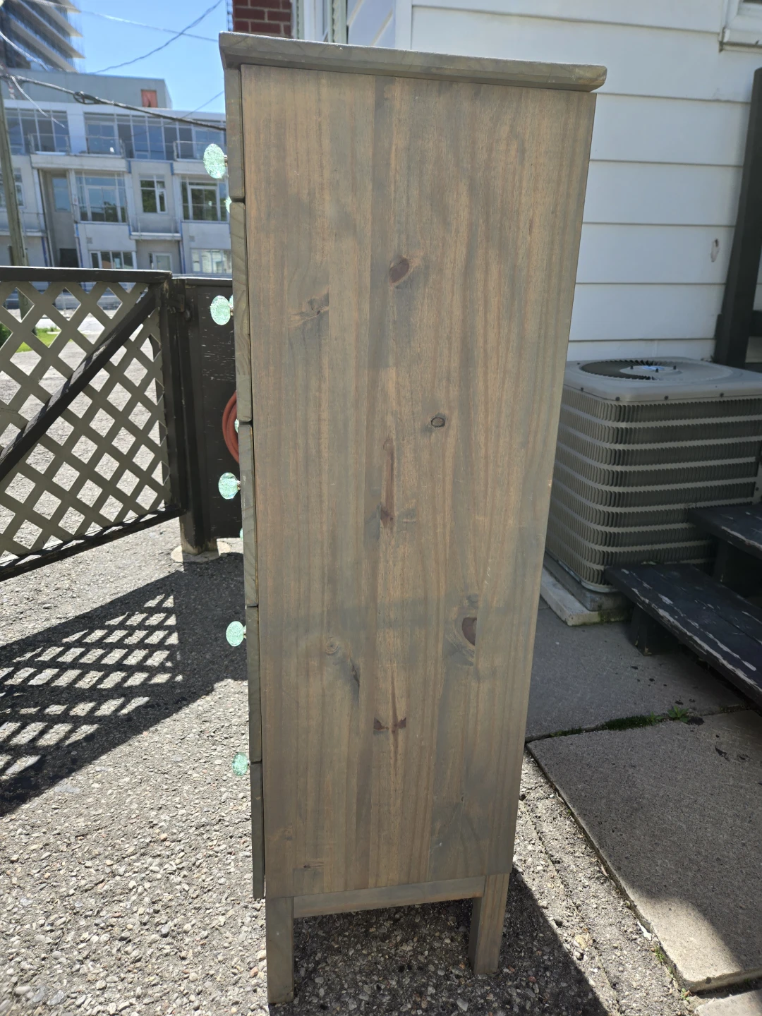 5 Drawer Dresser with Glass Knobs - photo 5