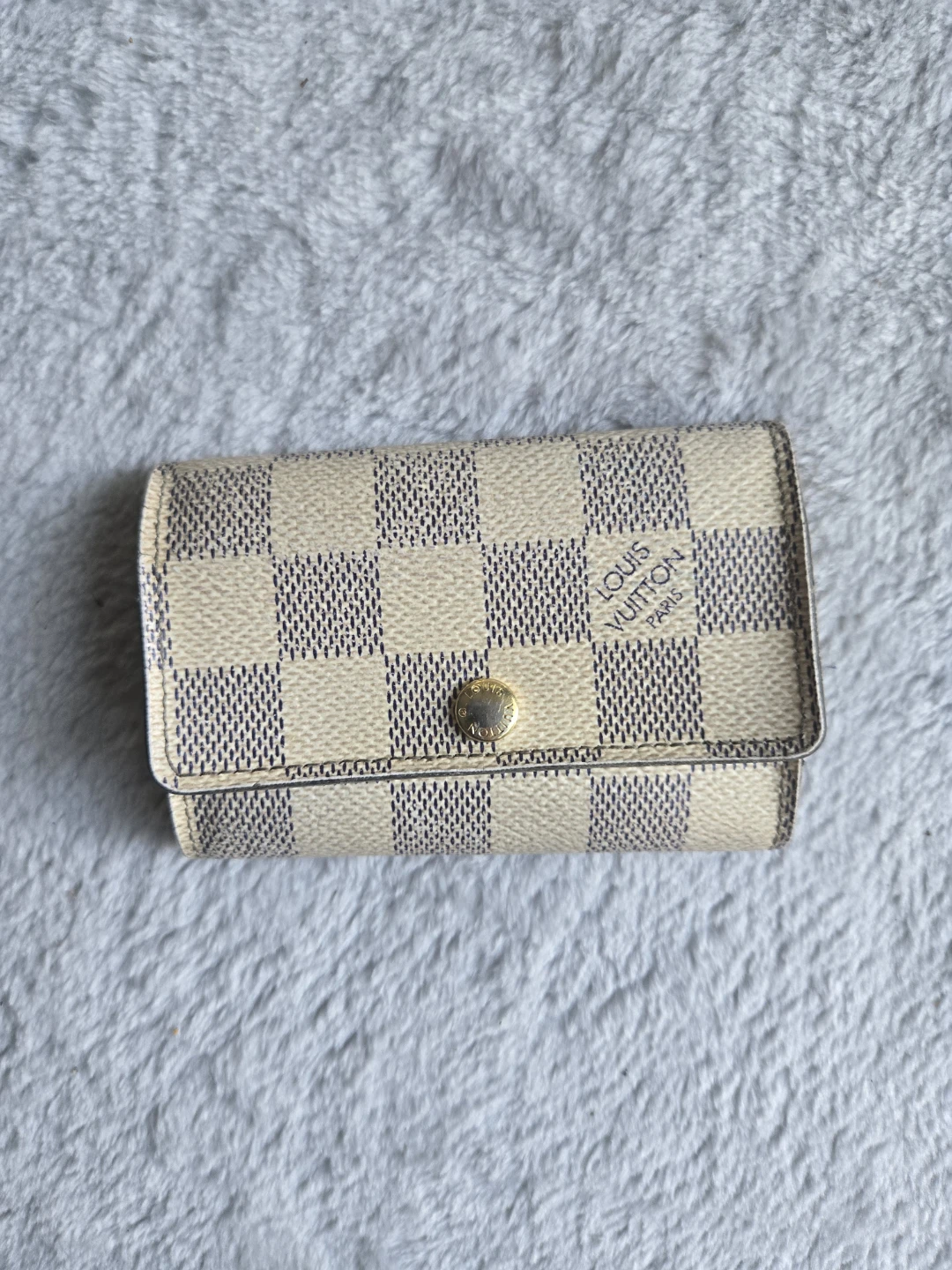 Louis Vuitton Damier Azur 6 Key Holder