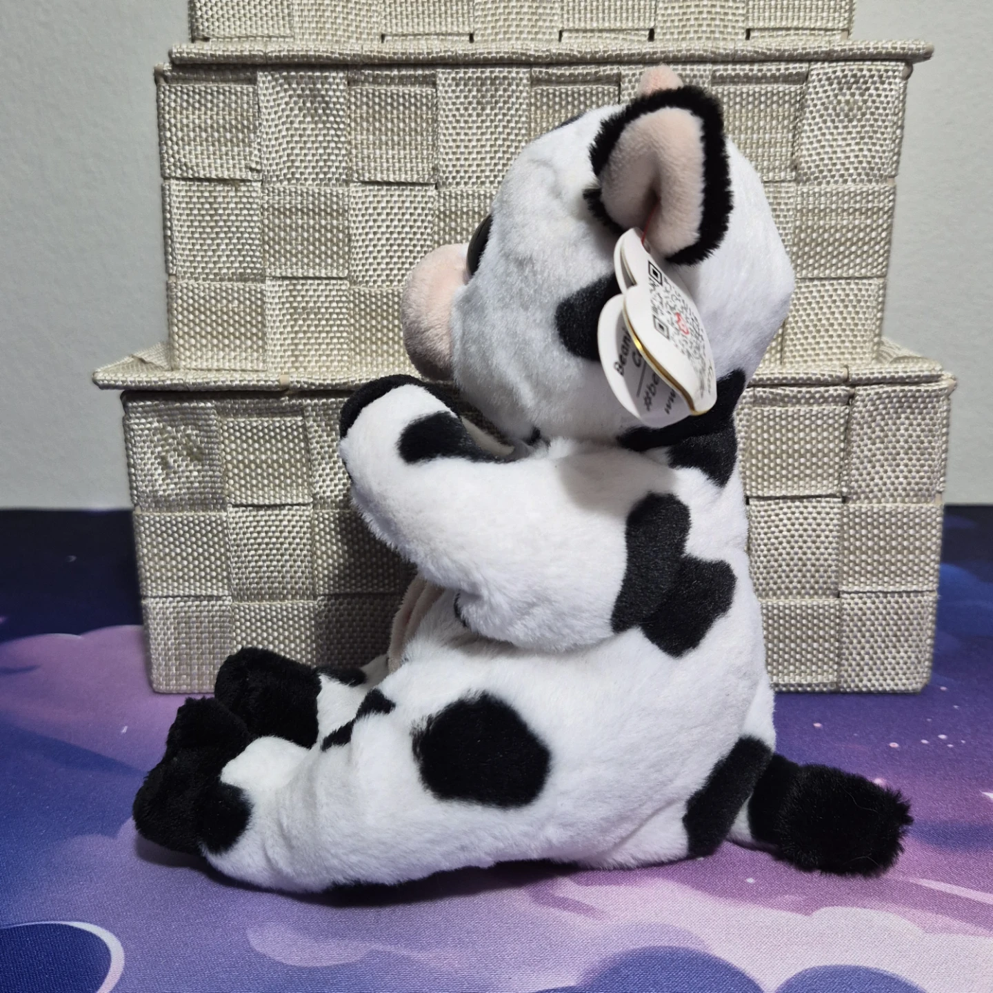 TY Beanie Baby Cow - photo 5