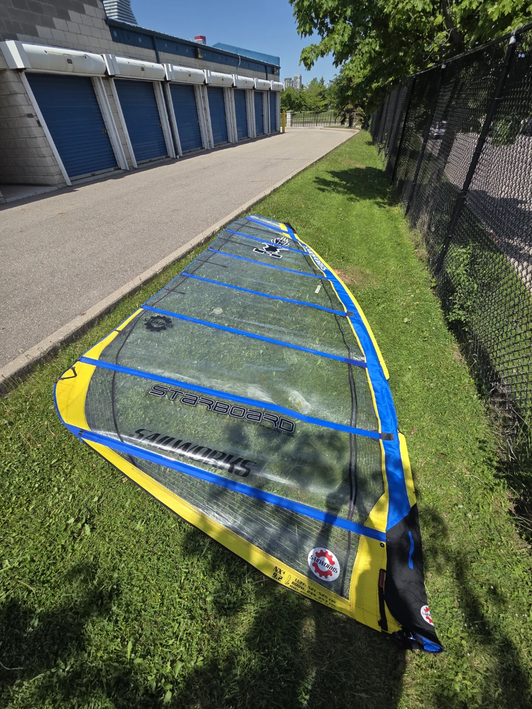 Used Sailworks 9.2 Windsurfing Sail