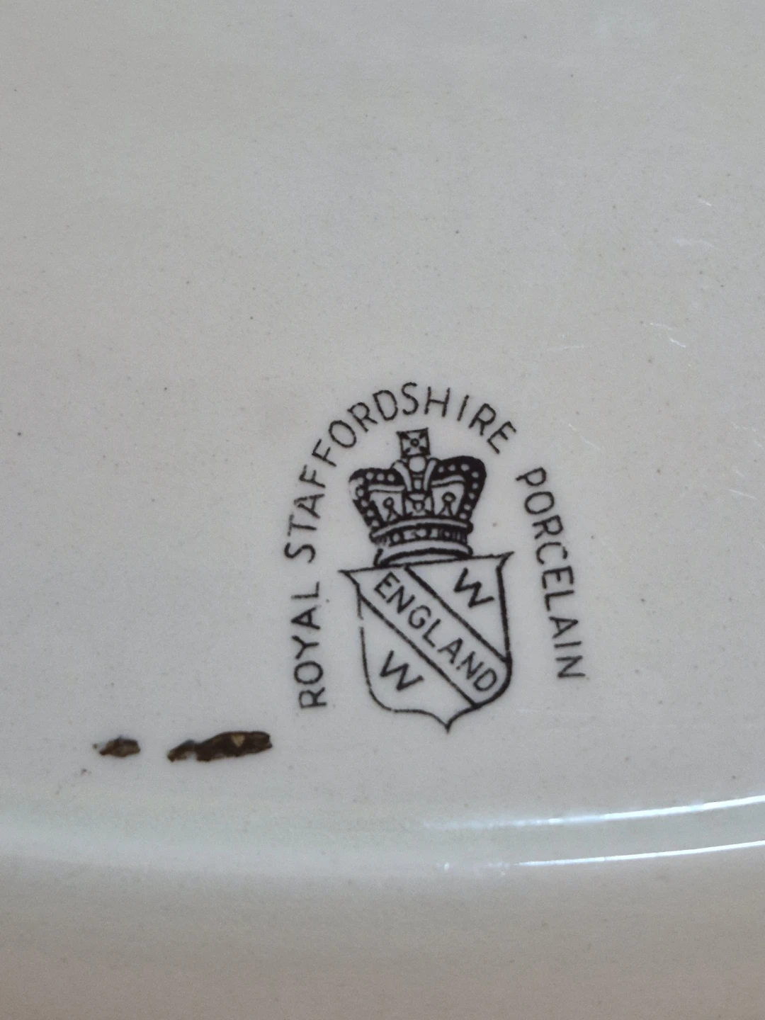 Royal Staffordshire Porcelain Plate - photo 2