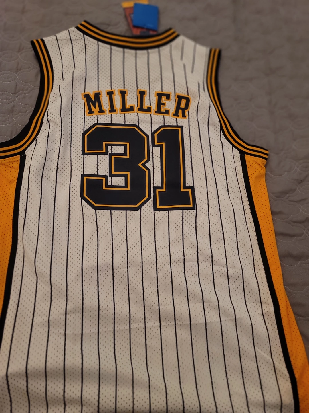 Adidas Hardwood Classics Reggie Miller Indiana Pacers Jersey XXL - photo 4