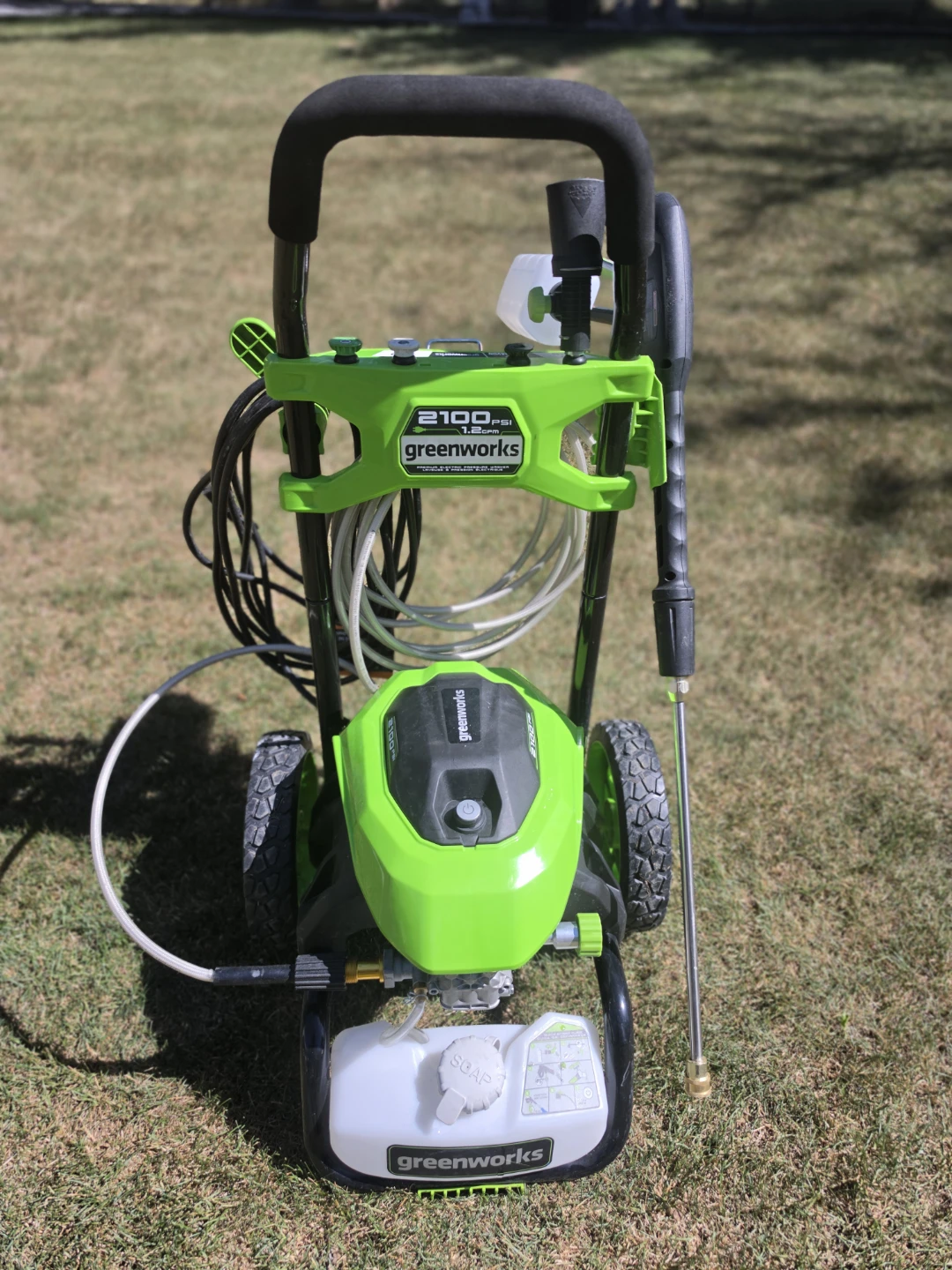 Greenworks 2100 PSI Electric Pressure Washer