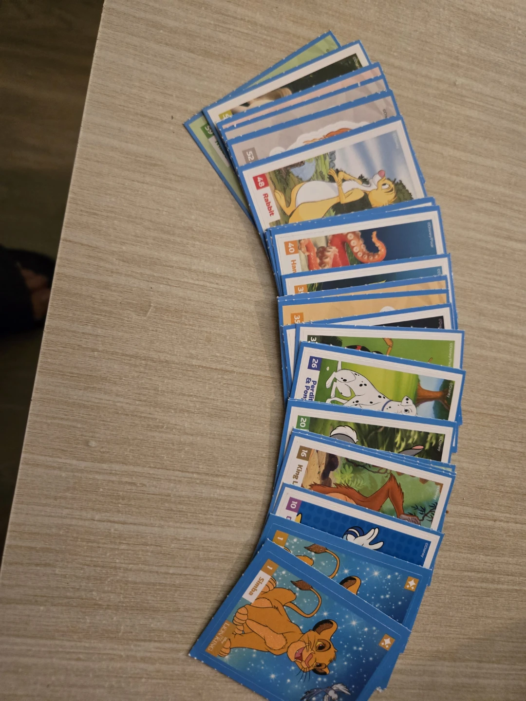 Disney Trading Cards Lot