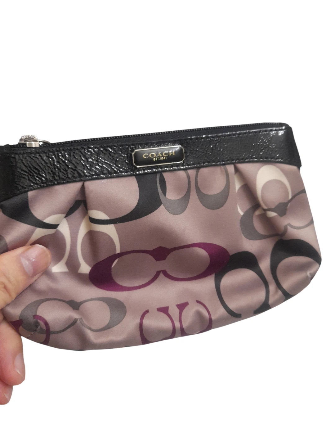 Coach Wristlet Pouch Signature Print - photo 4