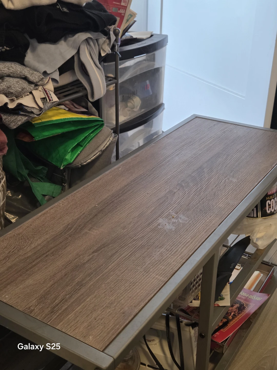 Wooden Top Storage Bench - photo 2