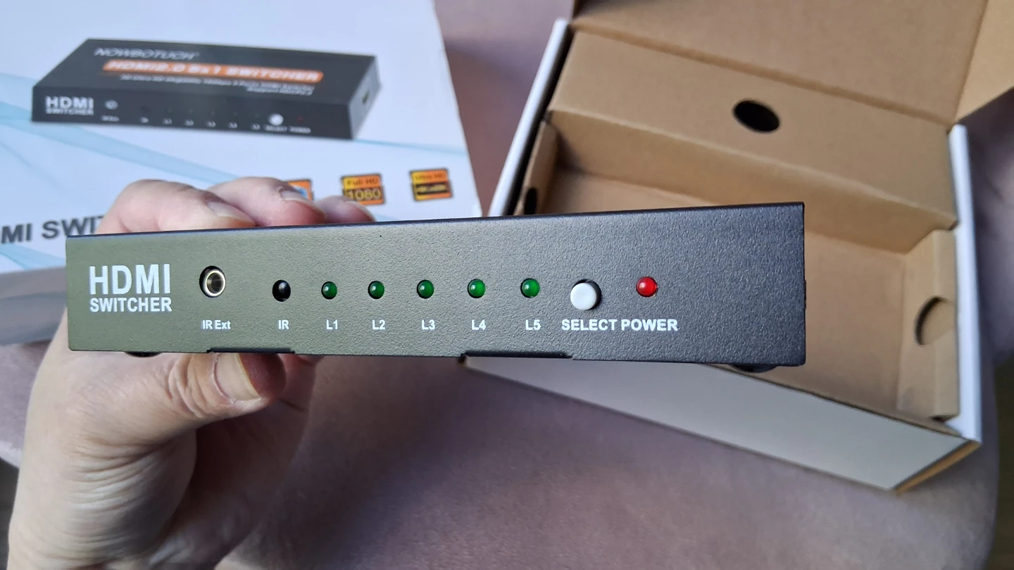 NEW HDMI Switcher  5 in 1 Out 4K HDCP 2.2 Dolby Vision - photo 5