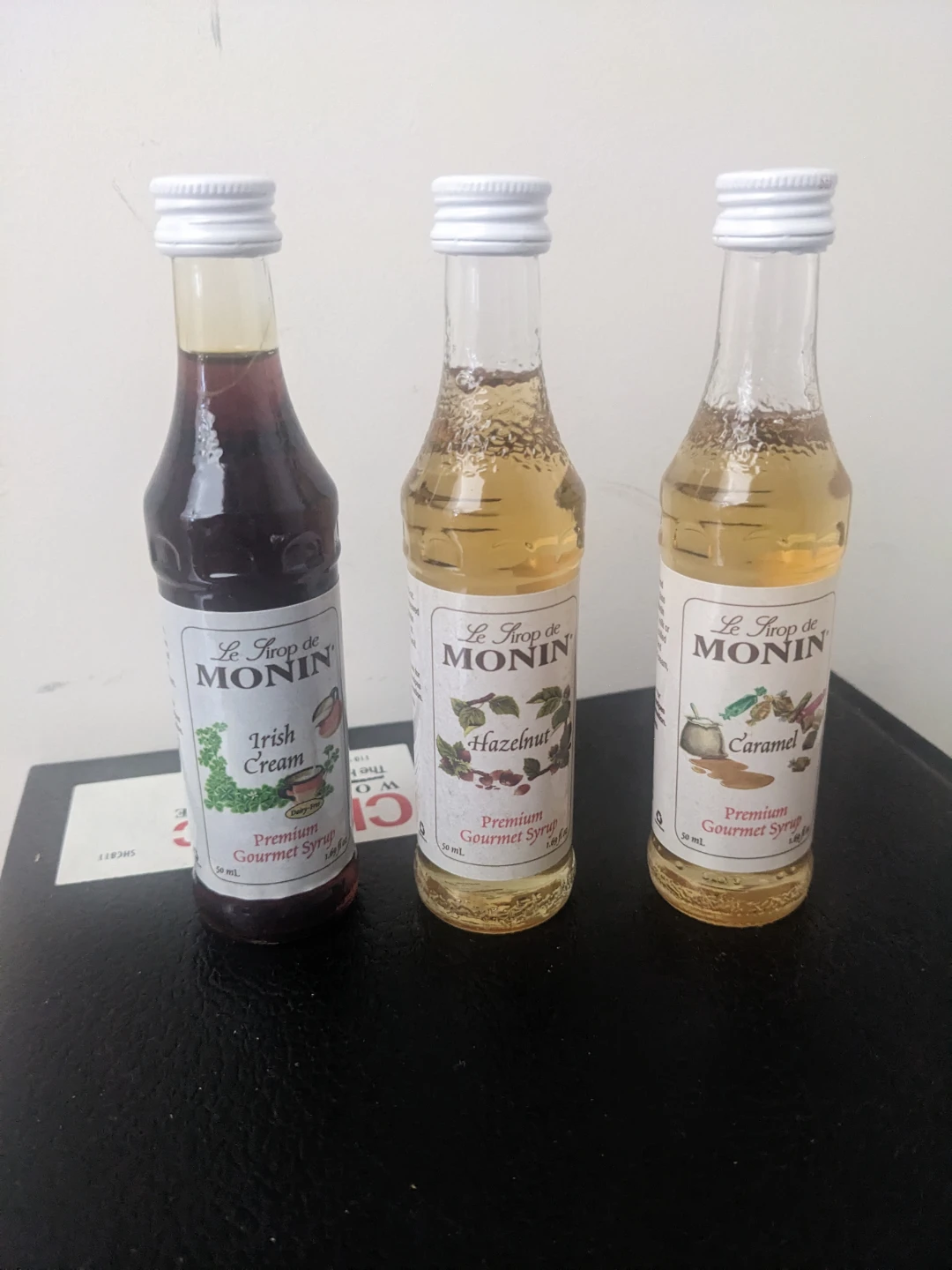 Monin Premium Gourmet Syrup Mini Bottles
