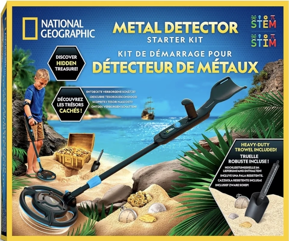 Brand New National Geographic Starter Metal Detector Kit