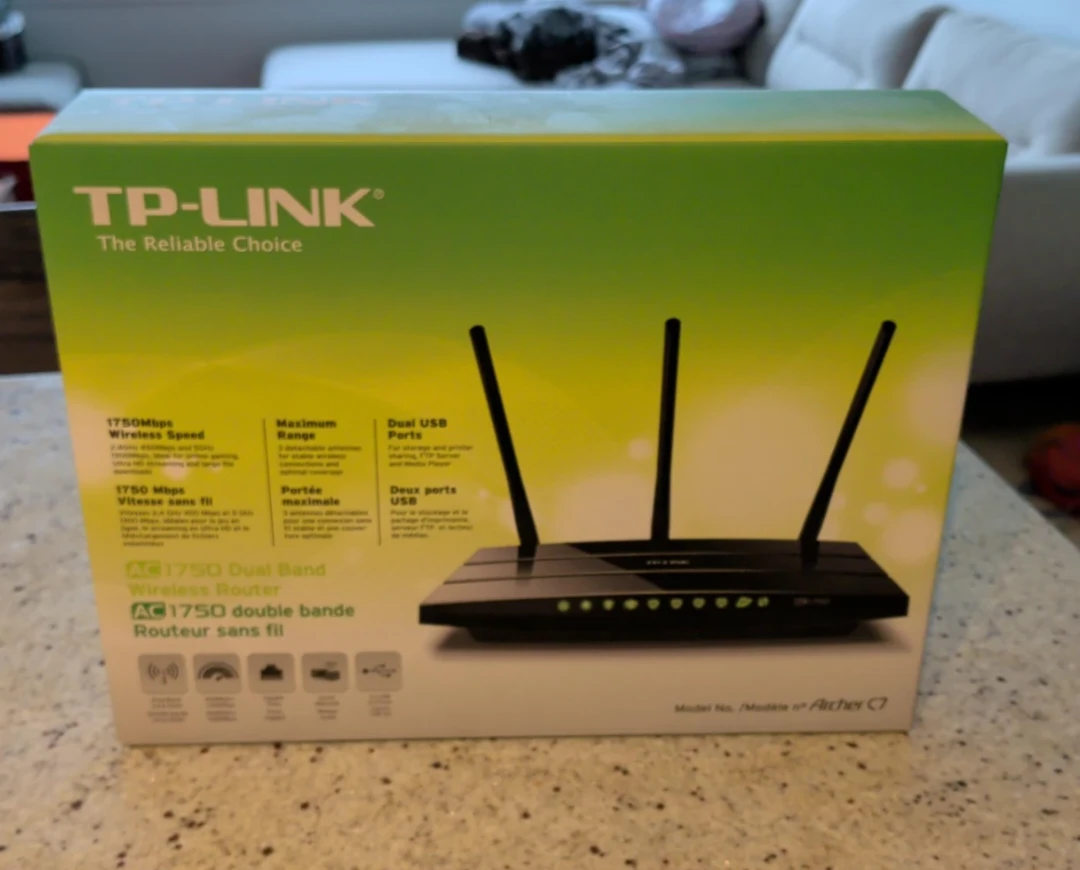 TP-Link Archer C7 AC1750 Dual Band Wireless Router