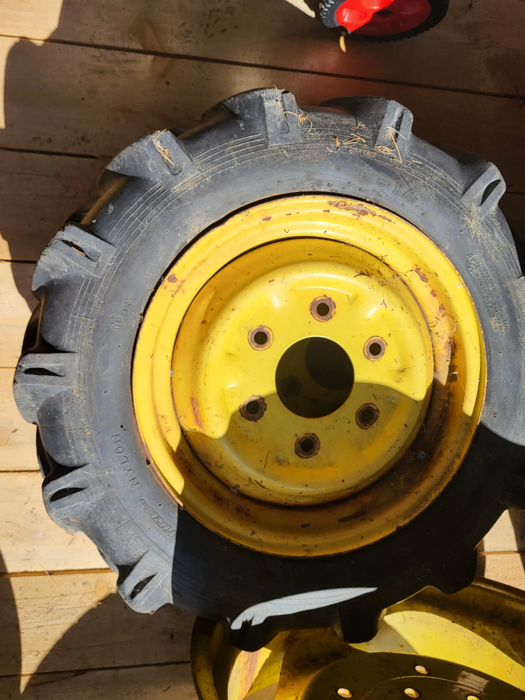 JD Tractor Wheel Rims and Tires