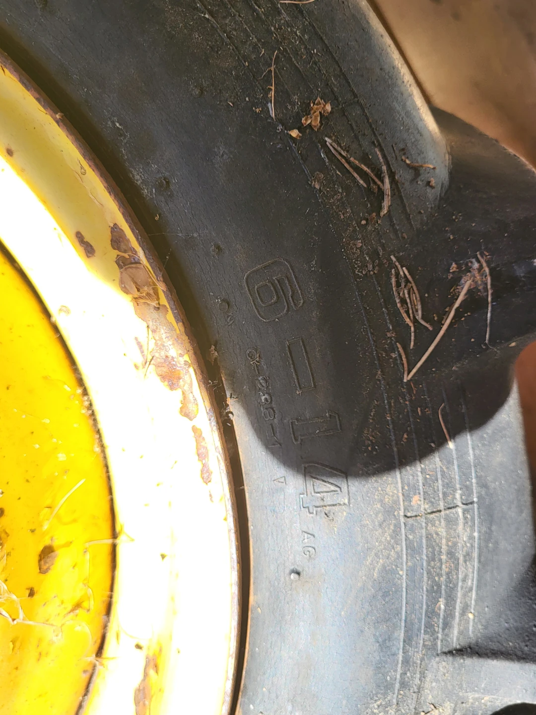 JD Tractor Wheel Rims and Tires - photo 2