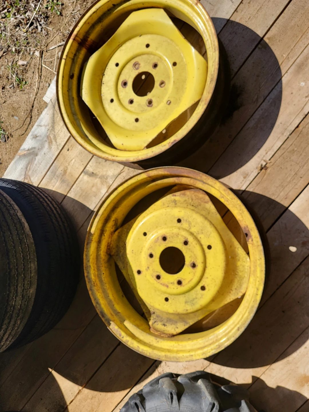 JD Tractor Wheel Rims and Tires - photo 3