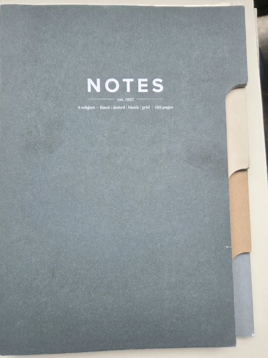Indigo Paper 4 Subject Notebook | Dotted, Lined, Blank, Grid