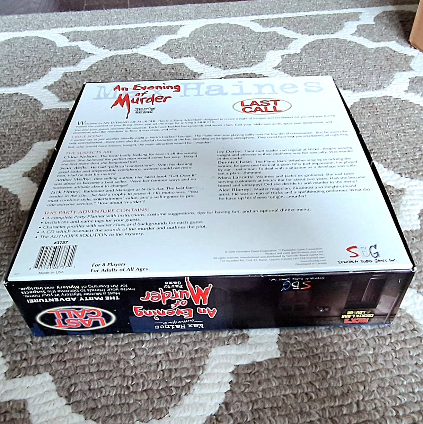 Murder Mystery Party Game - like new - photo 5