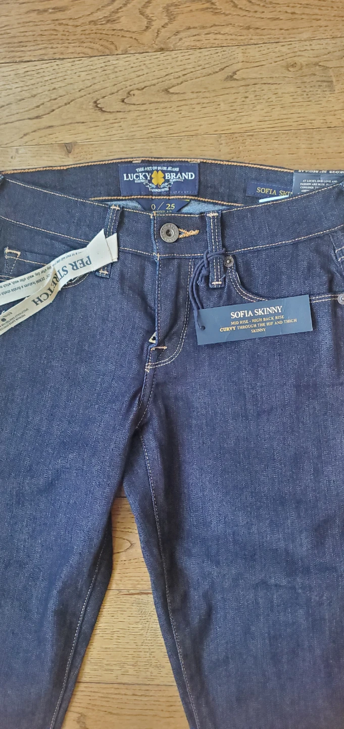 Lucky Brand Sofia Skinny Jeans - Size 0/25 - photo 5