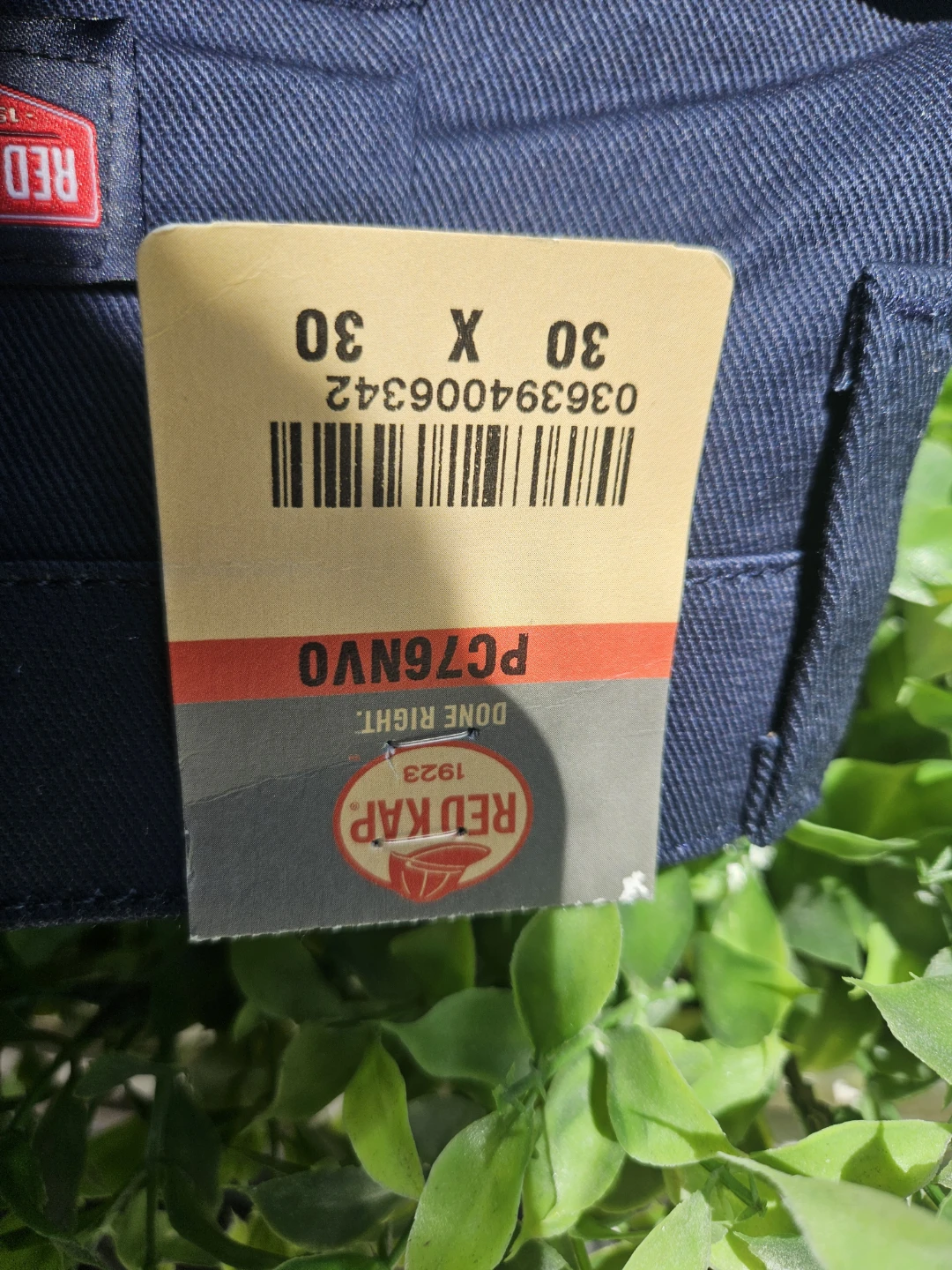 Red Kap "Done Right" Work Pants 30x30 Navy Blue - photo 2