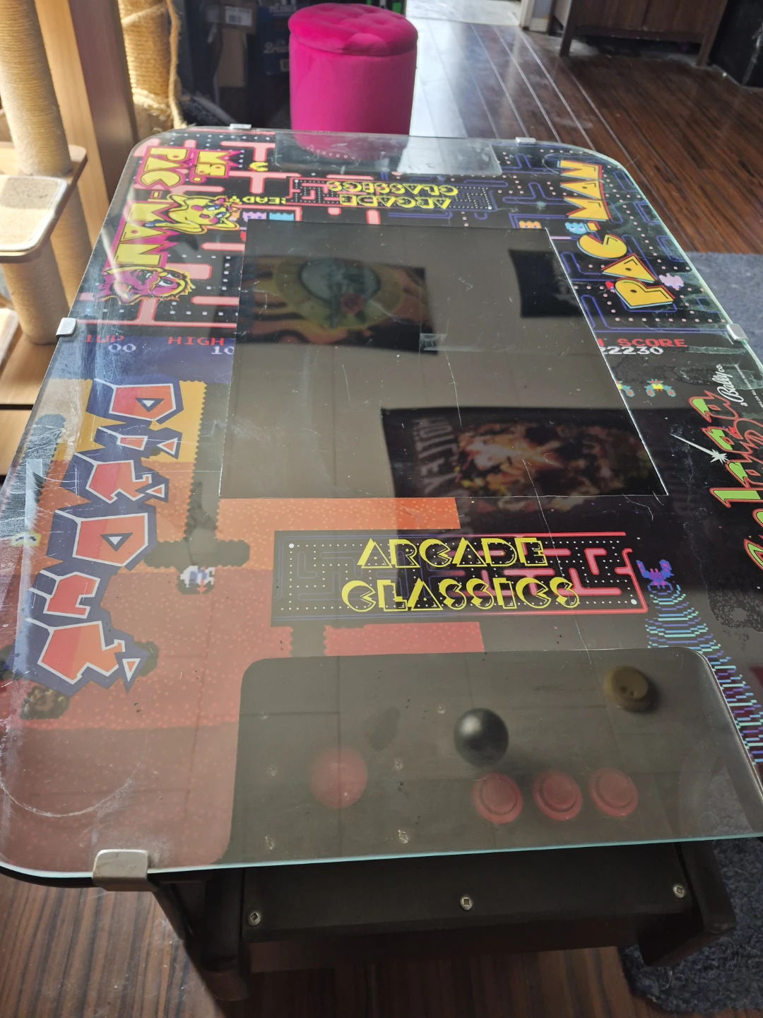 Midway Arcade Classics Ms. Pac-Man Cocktail Table - photo 2