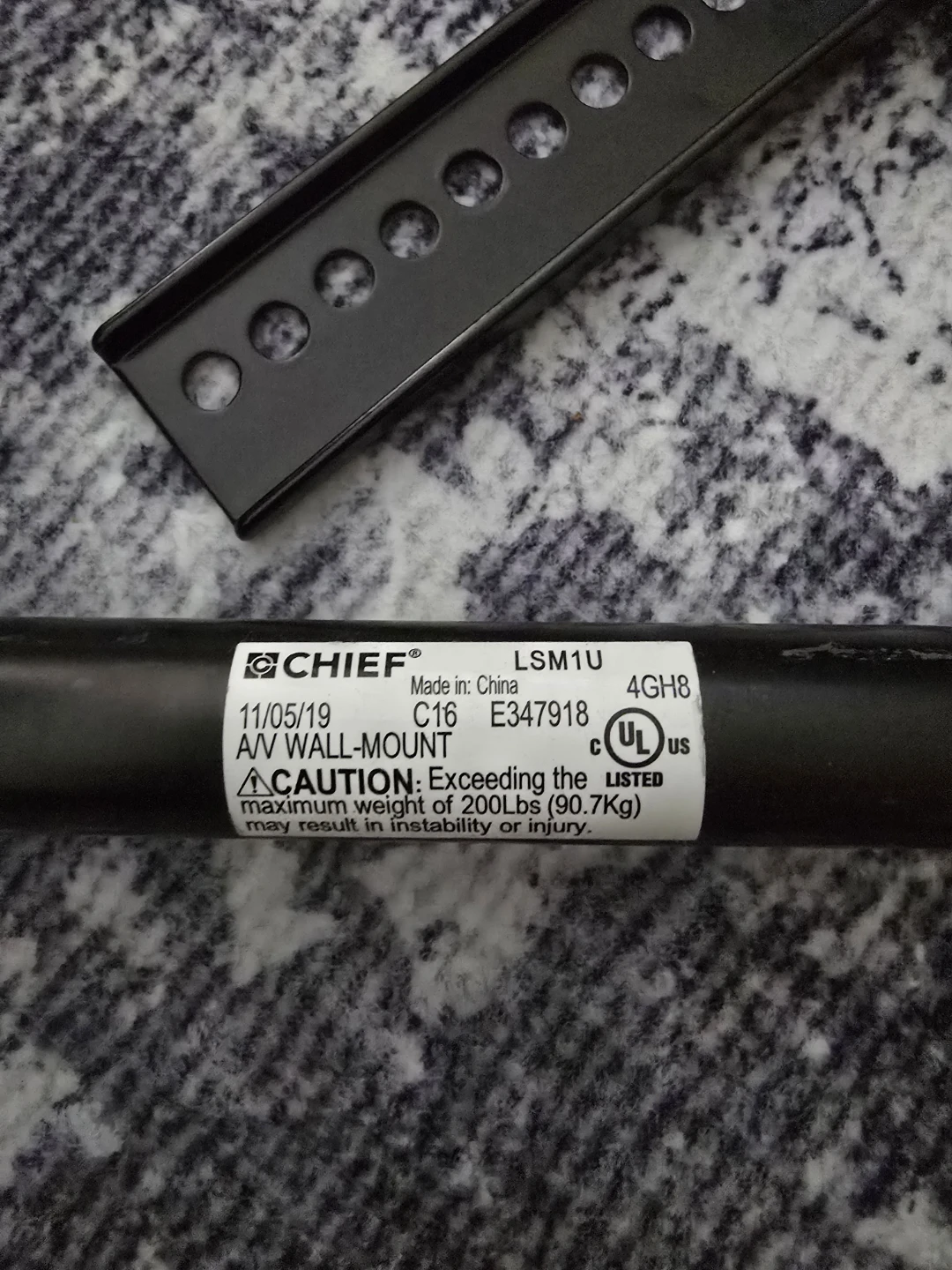 Chief LSM1U A/V Wall Mount - photo 2