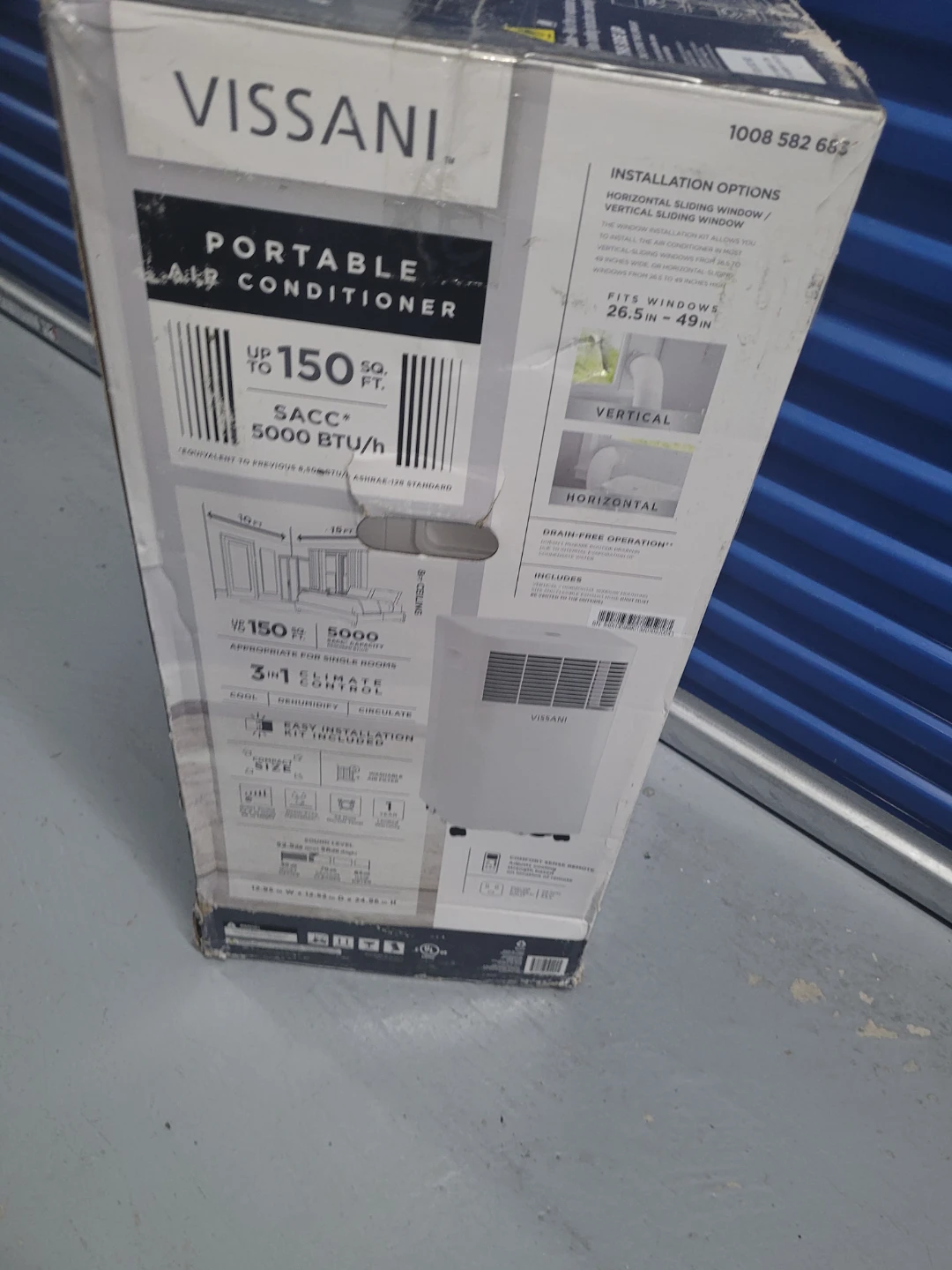 Vissani Portable Air Conditioner 5000 BTU