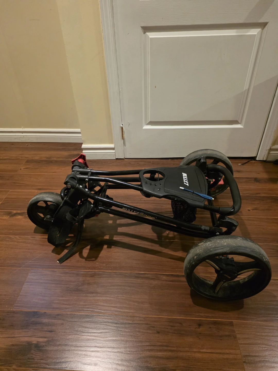 Bullet 3-Wheel Golf Push Cart