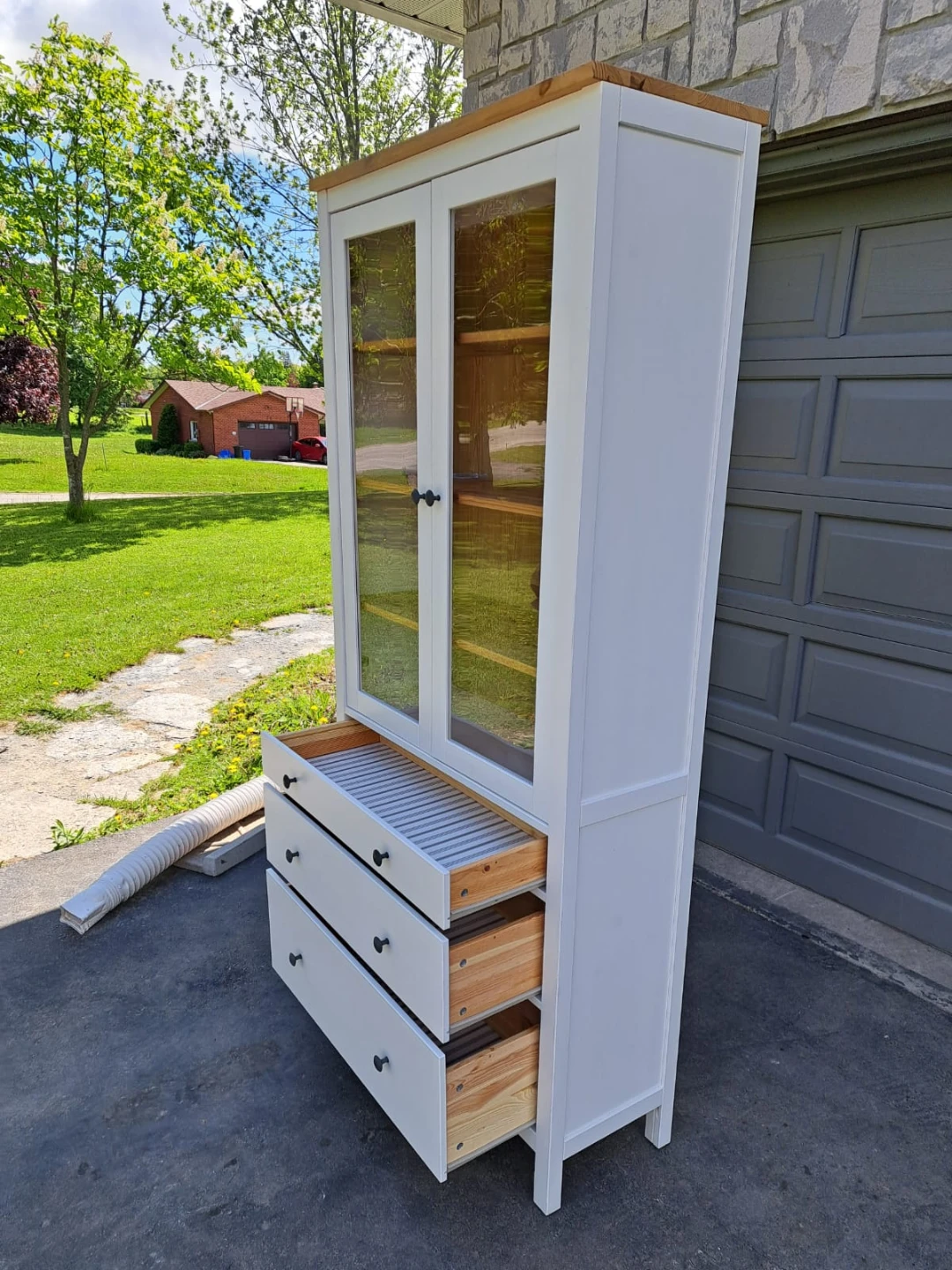Ikea Hemnes glass door cabinet - photo 5