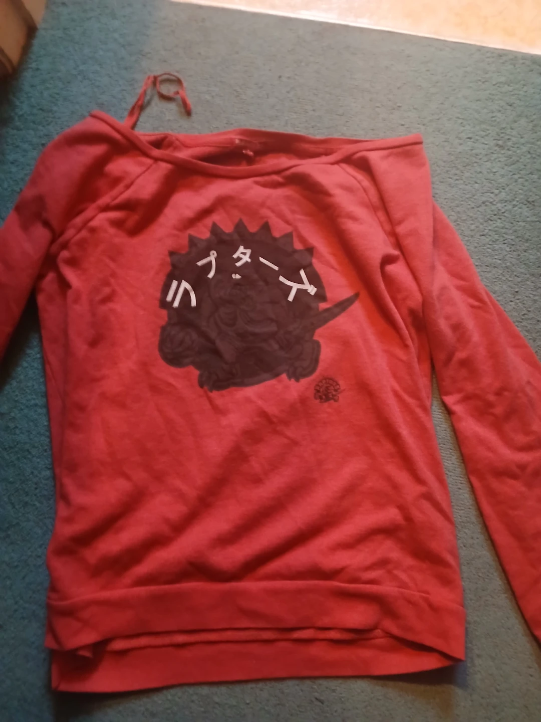 Red Graphic raptors Sweatshirt - photo 2