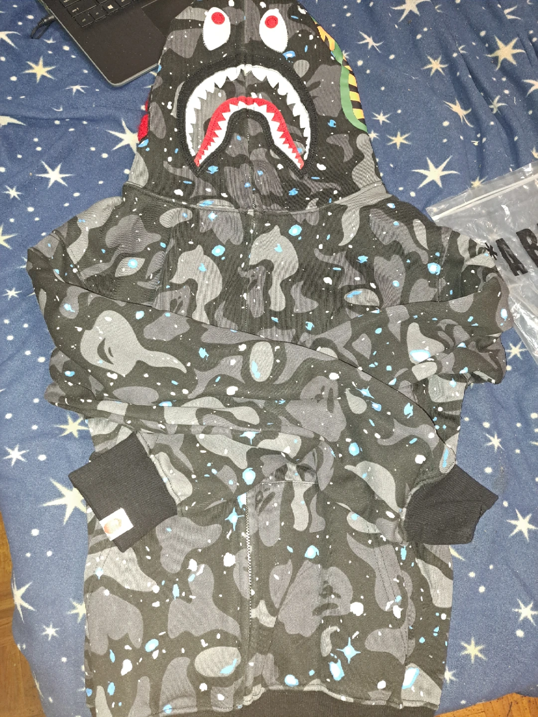 Space Camo Bape Hoodie
