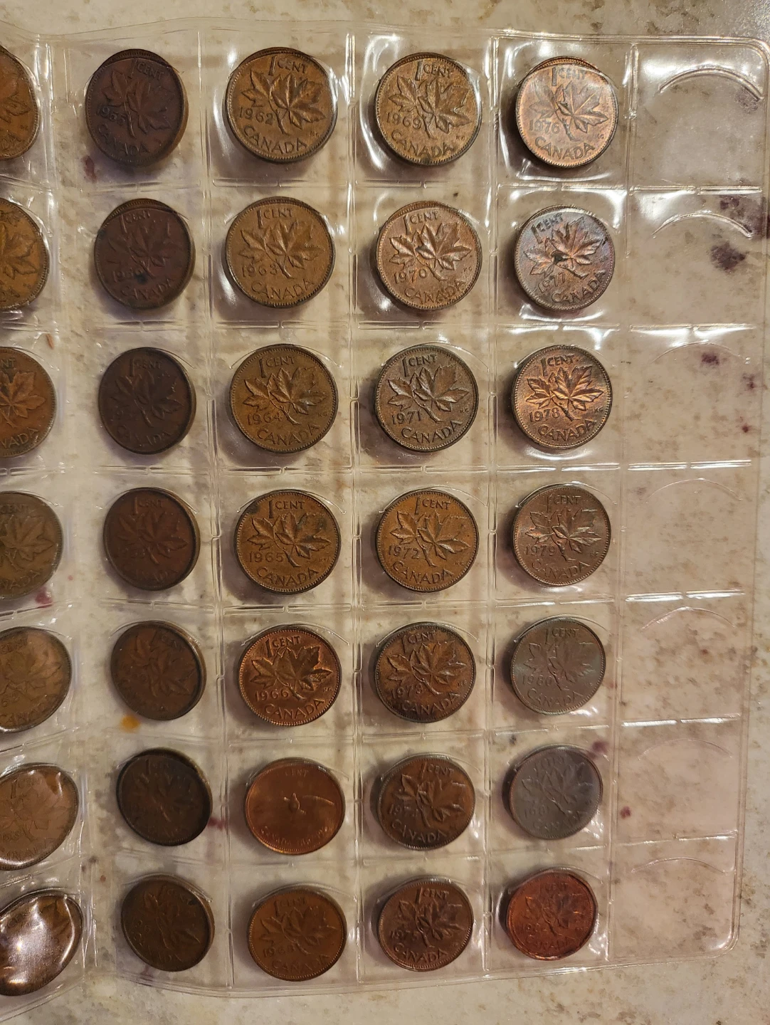Vintage Canada Cents 1920-1982 Booklet - photo 4