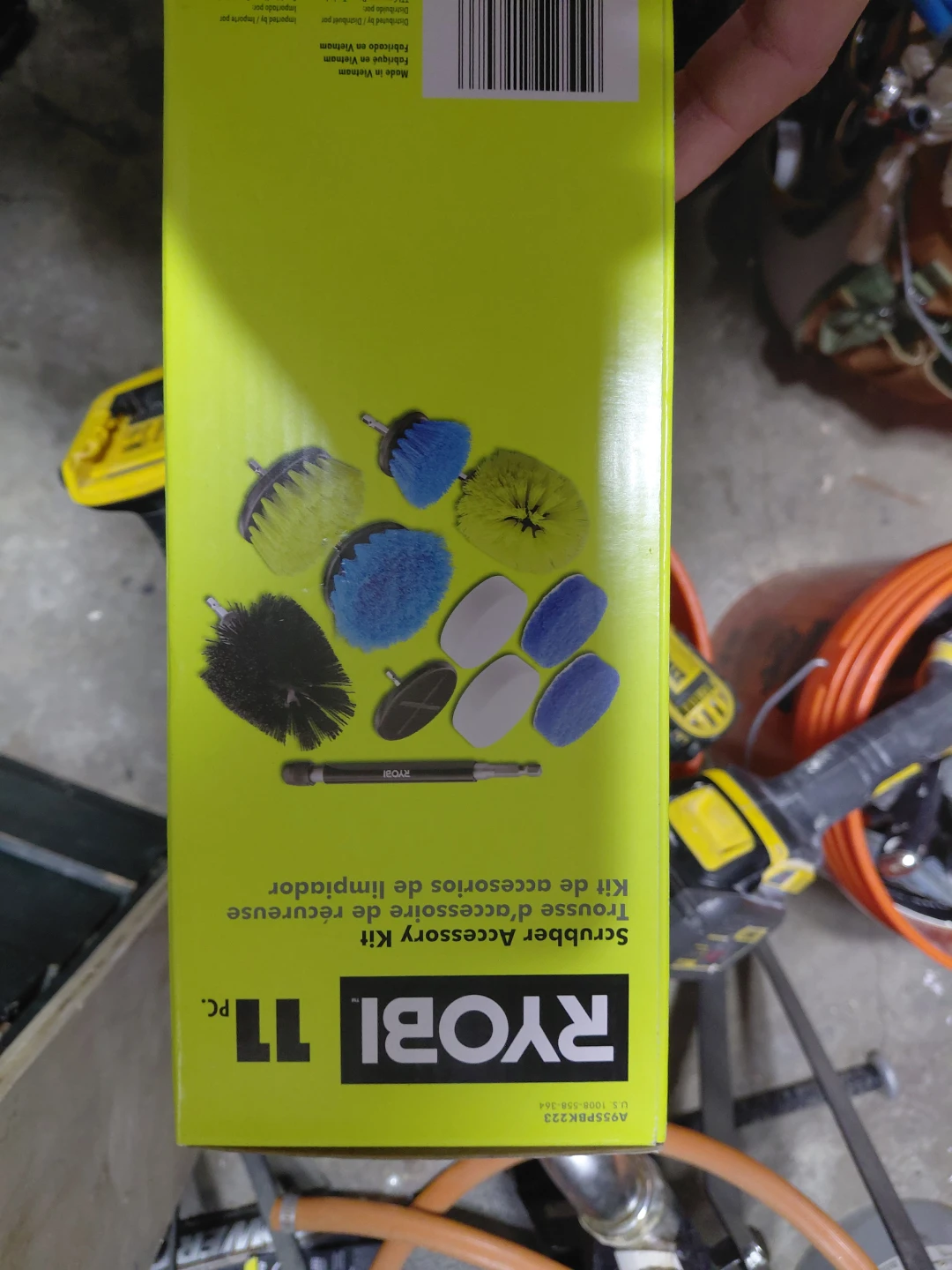 Ryobi 11 Piece Scrubber Accessory Kit - photo 3