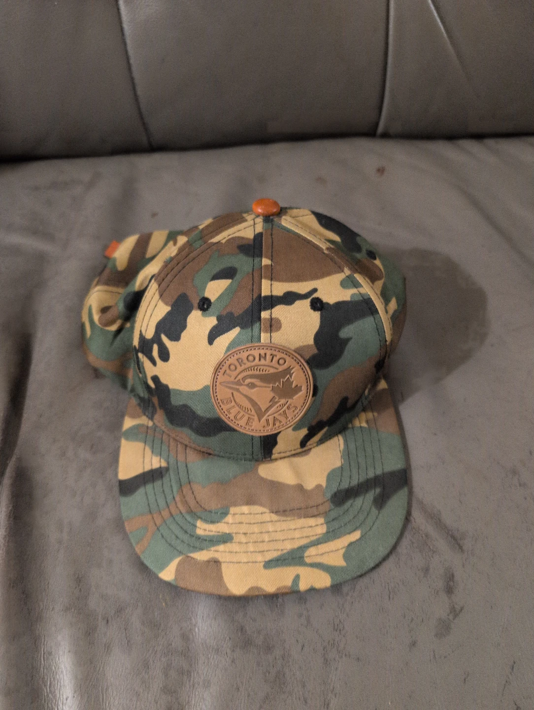 Toronto Blue Jays Camo Snapback Hat