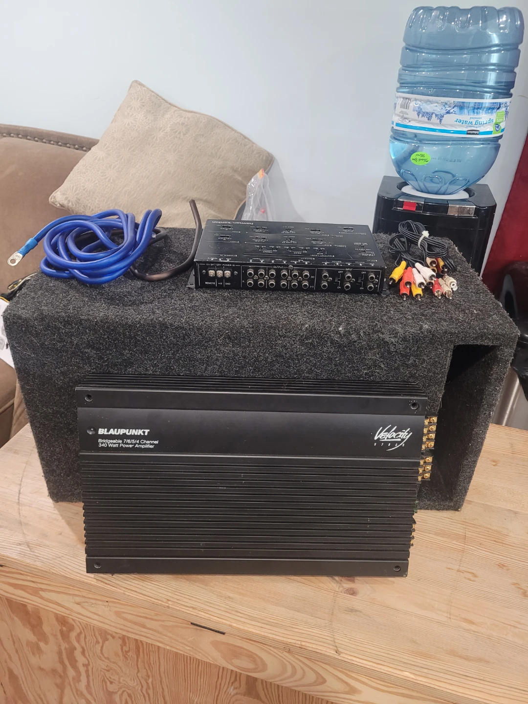 Blaupunkt Velocity 340 Watt 7/6/5/4 Channel Power Amplifier - photo 5