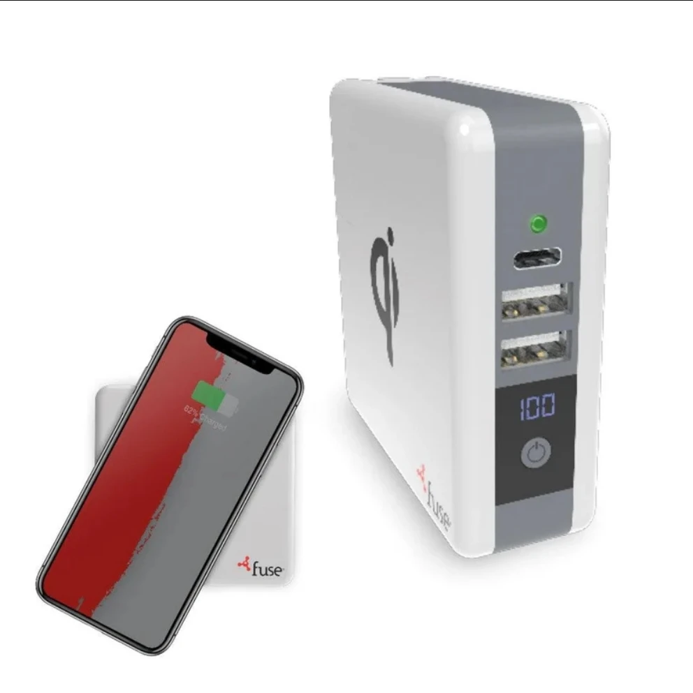 Fuse - 3 In 1 Qi Charger / Wall Charger / Power Bank - photo 2