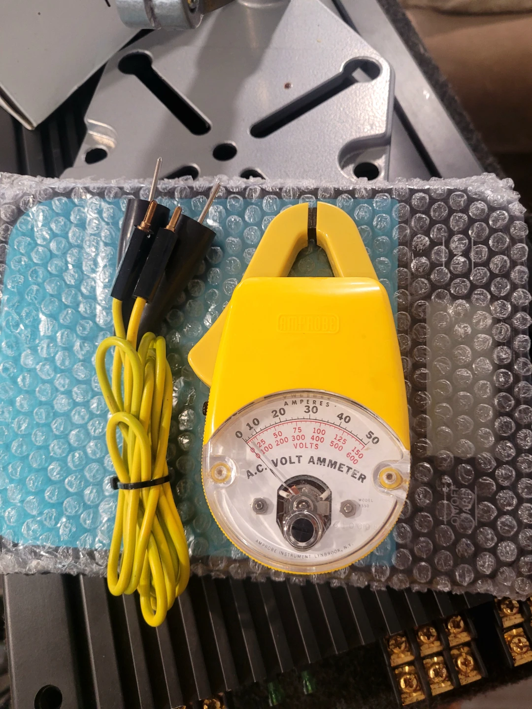 Amprobe JR. Yellow AC Volt Ammeter