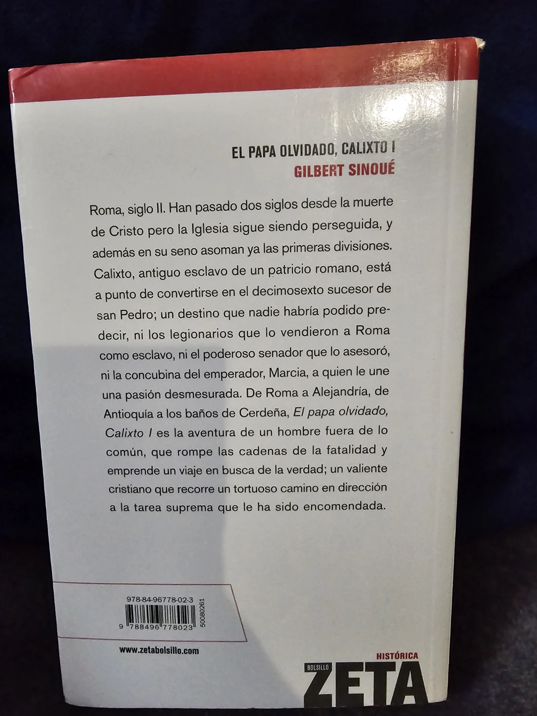 El Papa Olvidado (Calixto I) by Gilbert Sinoué - HardCover - photo 3