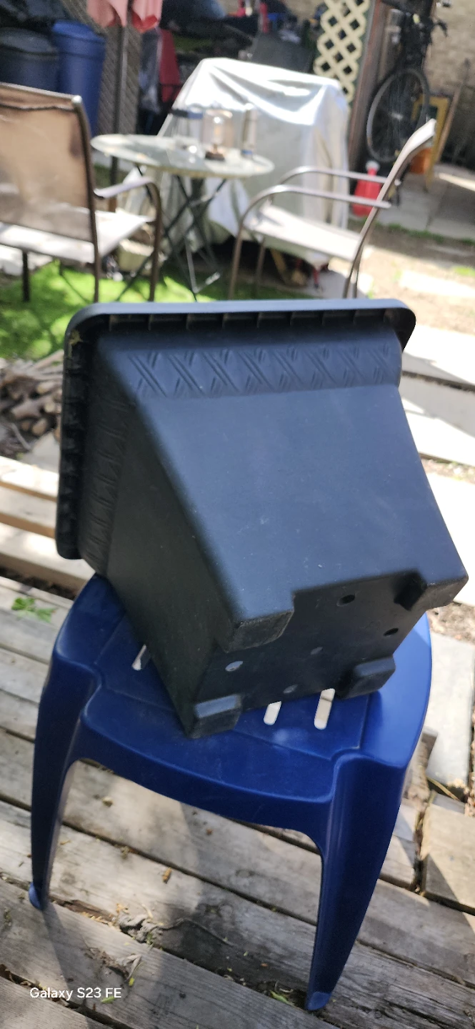 Black Square Plastic Planter Pot. $11  EACH - photo 4