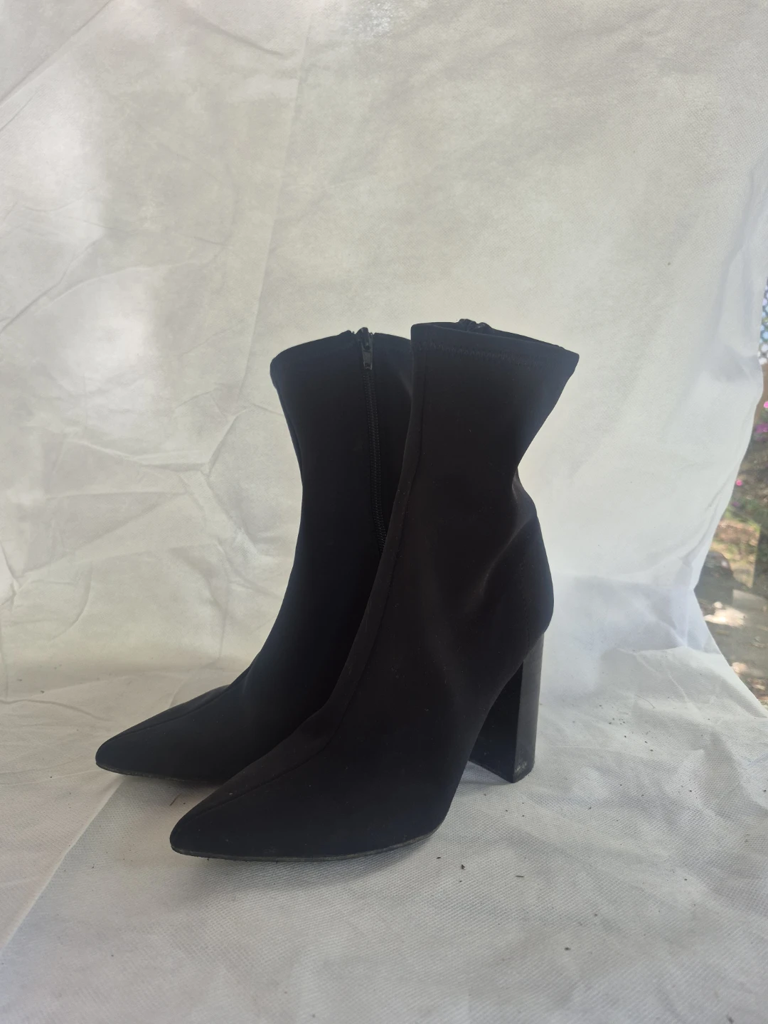 Jeffrey Campbell pointed block heels size 5 - photo 2