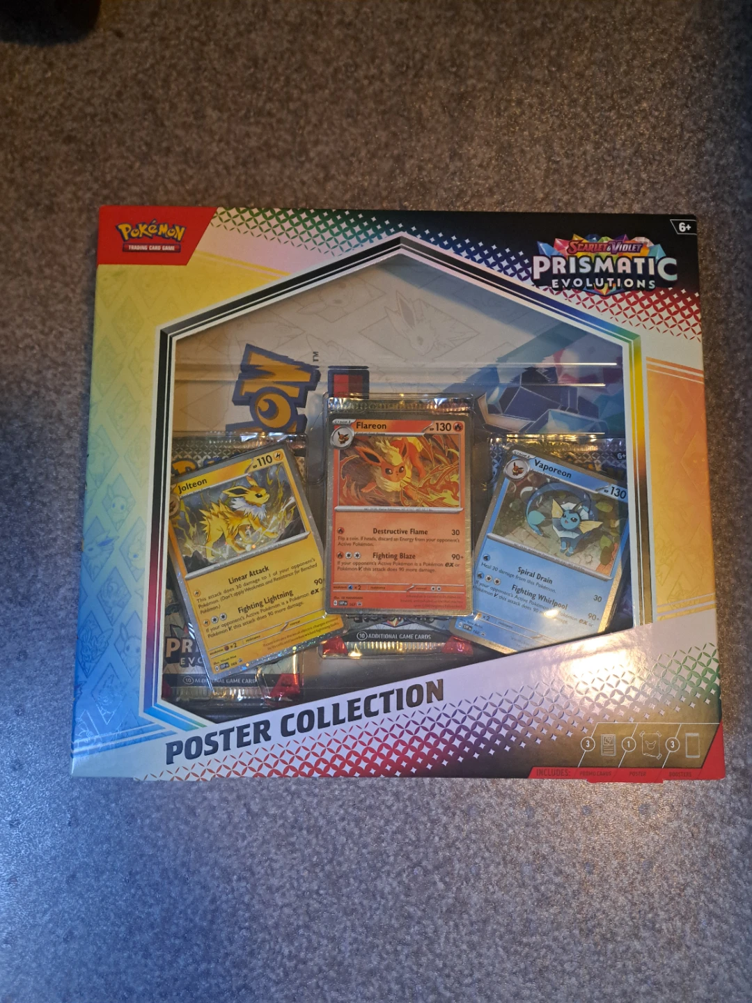 Pokemon Prismatic Evolutions Poster Collection