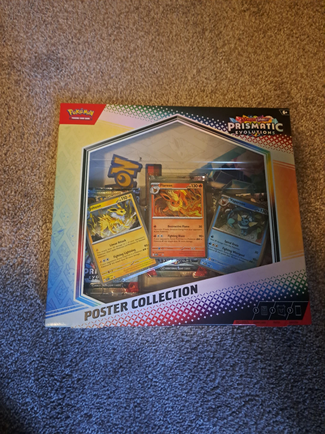 Pokemon Prismatic Evolutions Poster Collection - photo 2