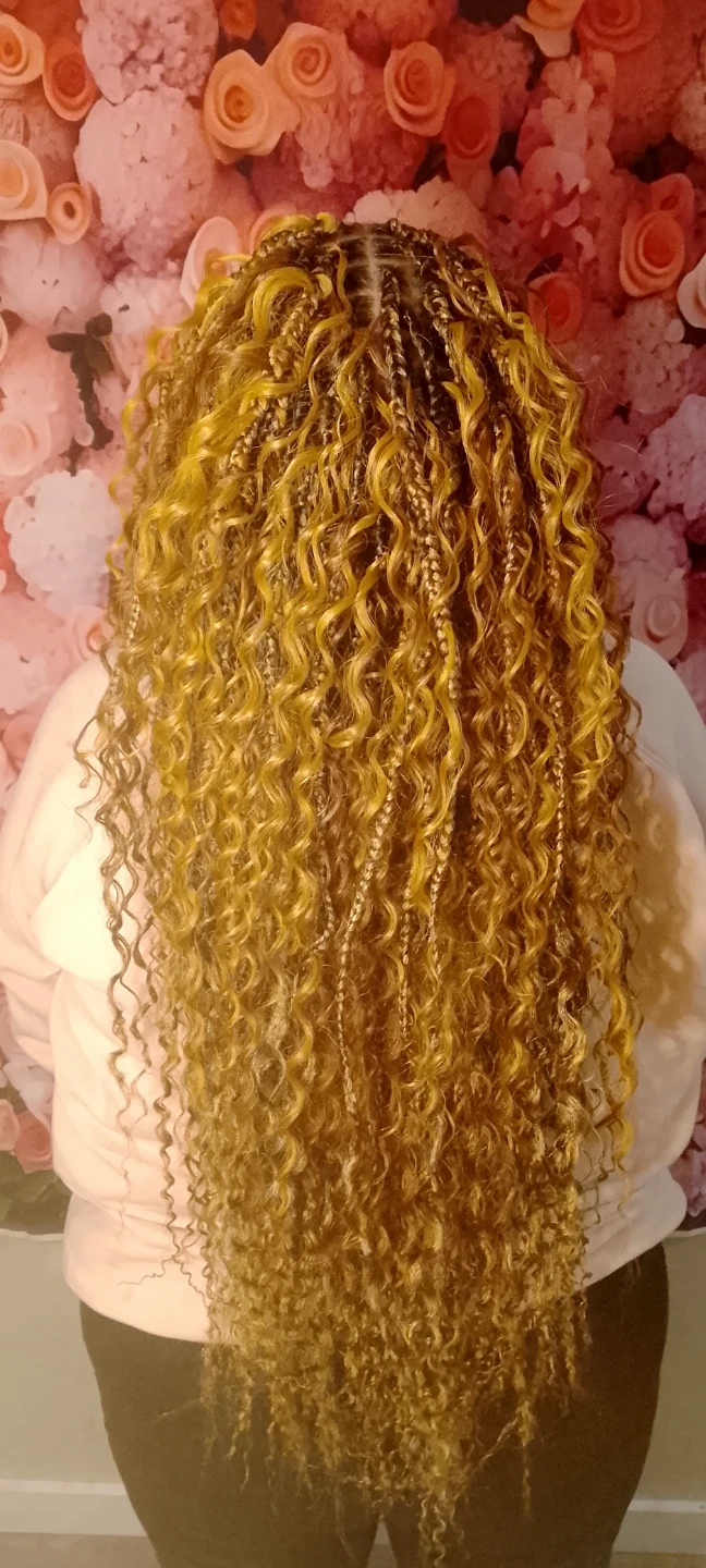 Boho braids Hairstyles and french curls