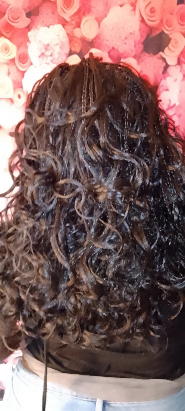 Boho braids Hairstyles and french curls - photo 3