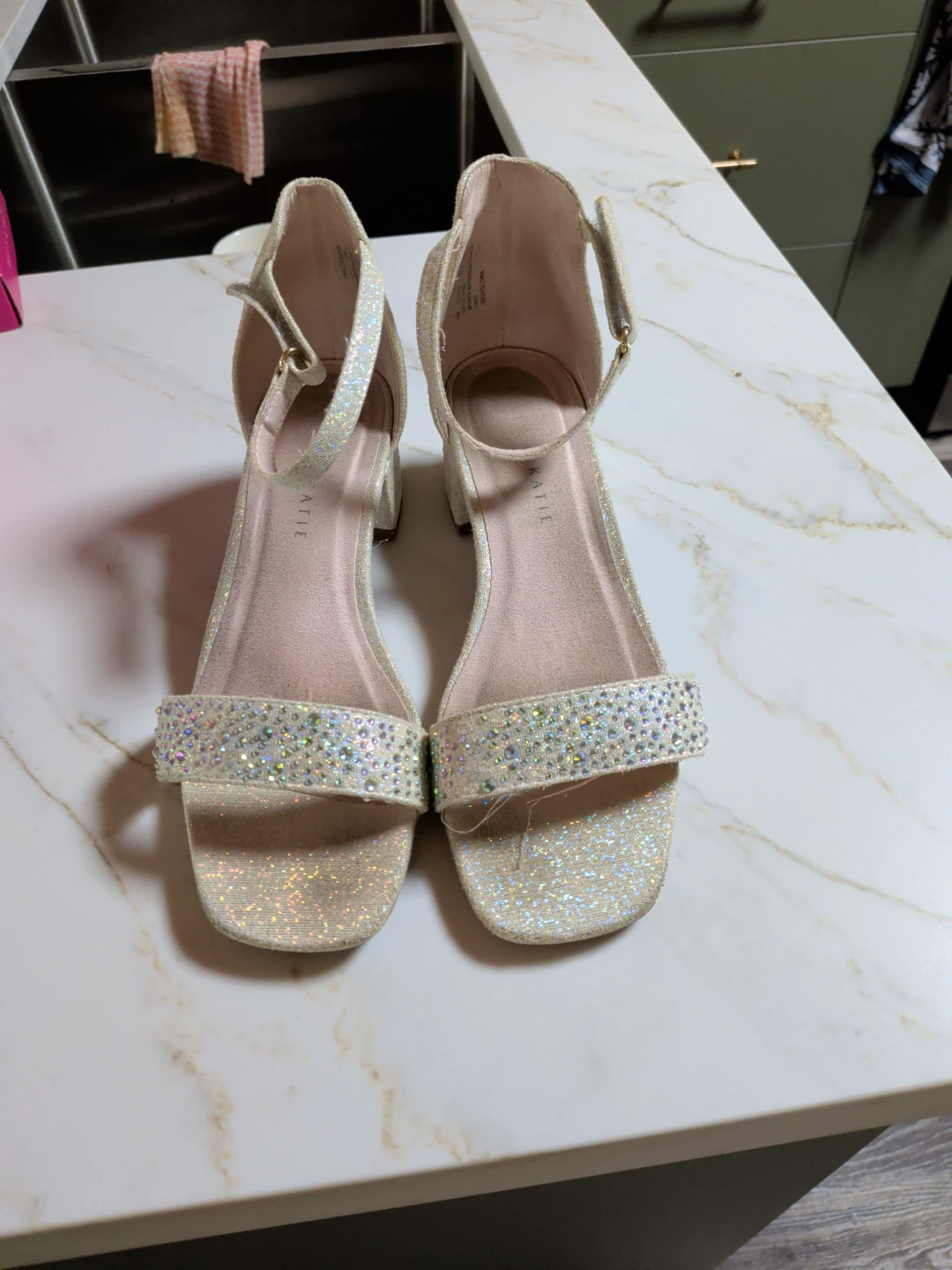 Kelly & Katie Glitter Sandals