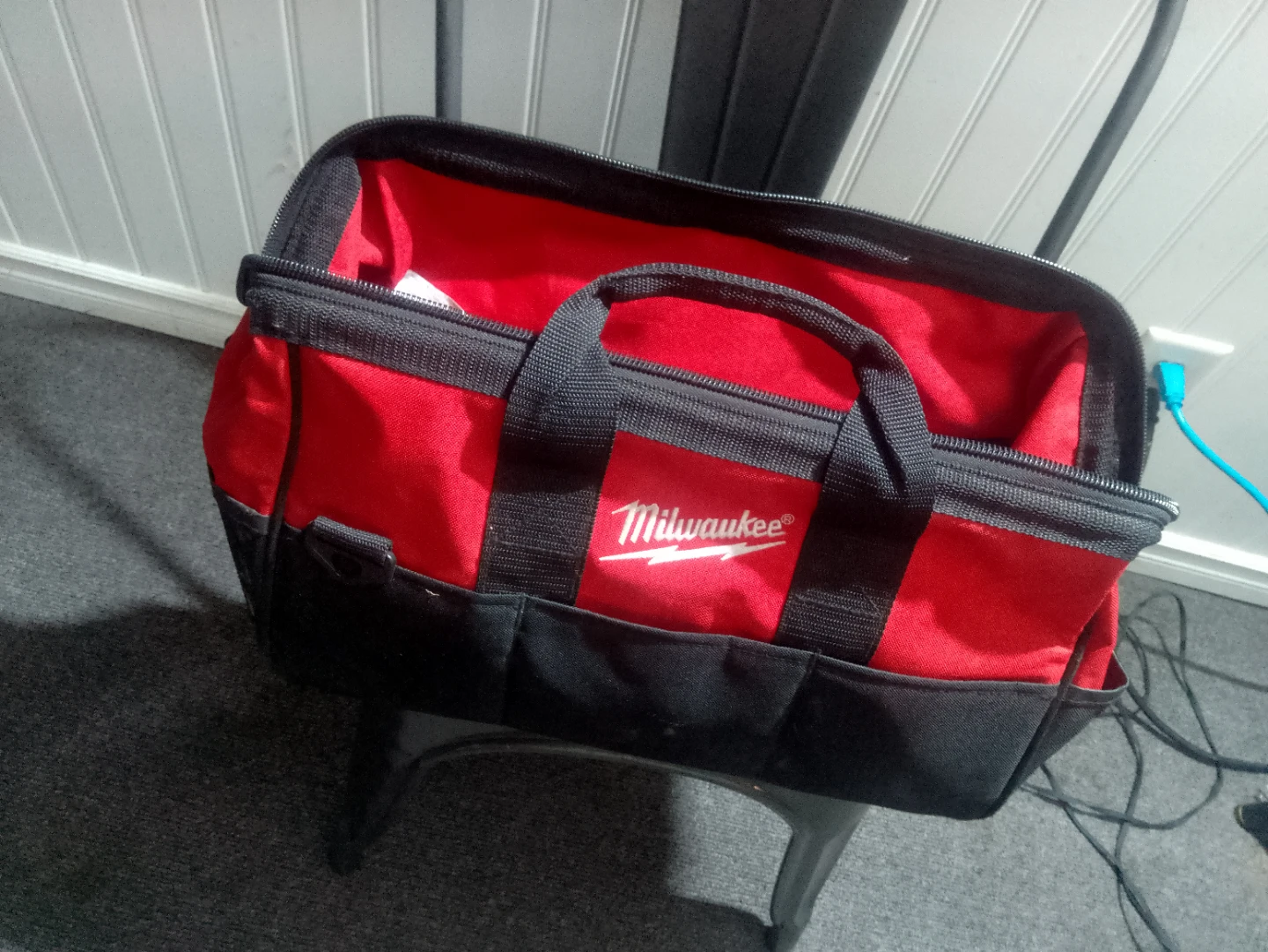 Milwaukee Red and Black Tool Bag